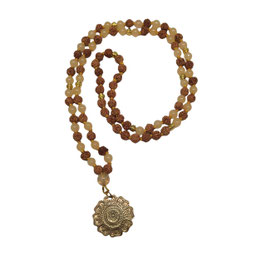 Mala Jade/Rudraksha / 6mm Perlen