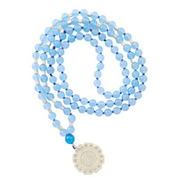 Jade Mala / 6,3mm Perlen