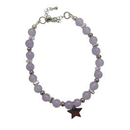 Armband Achat Perlen