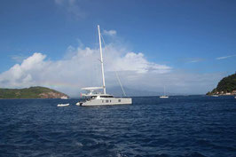 Petite-Terre découverte en bateau à voile ou catamaran SAFCA