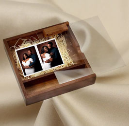 Bestel Alle Afgedrukte Foto's in Luxe Houten FotoBox met USB 32 GB