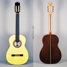 Modèle. "Nacho Estévez" Guitare de Concert Flamenco, Miguel Mateo.