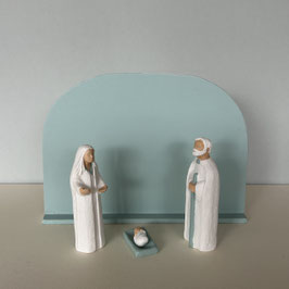 FOND DE CRÈCHE UNIQUE ET REVERSIBLE