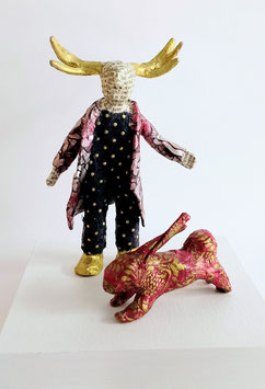 B - HIRSCHHERR MIT HASE