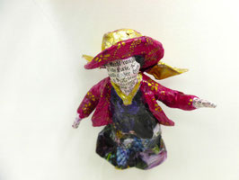 B - ELEGANTE DAME MIT HUT