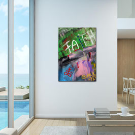 Faith 80 x 60 x 2 cm