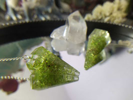 Orgonitpendel mit Peridot