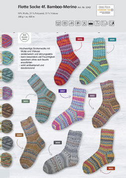 Rellana Flotte Socke Bamboo-Merino