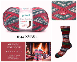 Gründl Hot Socks XMAS 6fach