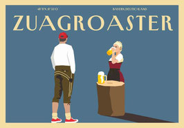 Postkarte Zuagroaster