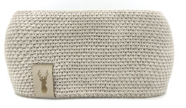 Merino Strickstirnband Rosalie hellbeige