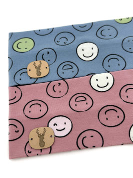 Stirnband smiley gerade