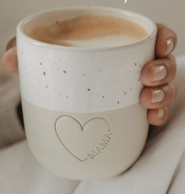 Steingut Becher MAMA (2)