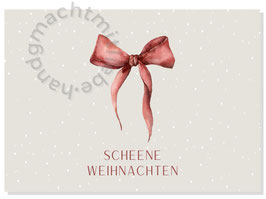 Postkarte W98 scheene Weihnachten