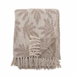 Plaid/Decke beige
