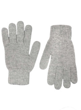 Kaschmir Handschuhe hellgrau