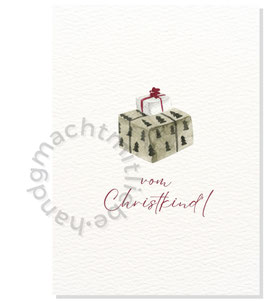 Postkarte W94 "vom Christkindl"