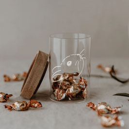 kleines Glas Hase