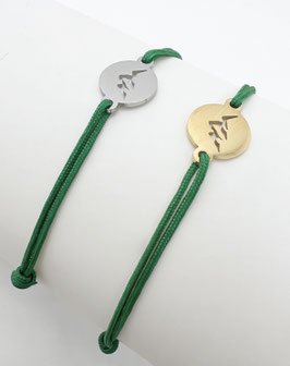 BERGE Armband -grün-