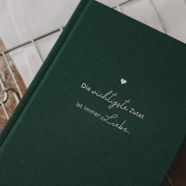 Rezeptbuch "Die wichtigste Zutat"