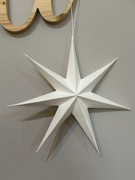 Papier Stern weiß