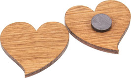 Holz Magnet Herz