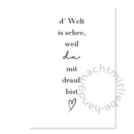 Postkarte 695
