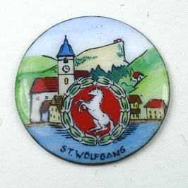 Emaille Platte St. Wolfgang
