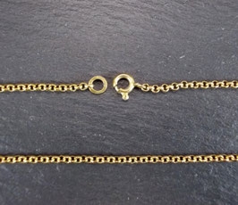 Kette-gelbgold-Double-57  - 46cm -