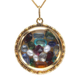 Medaillon-Amulett -Multicolor -01