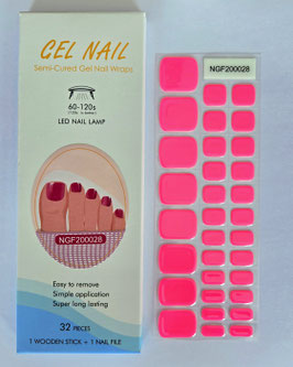 UV Gel Folien - H*t Pink - NGF200028
