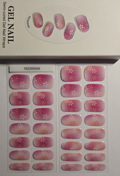 UV Gel Folien XL SET - Shimmering Flowers NG300049