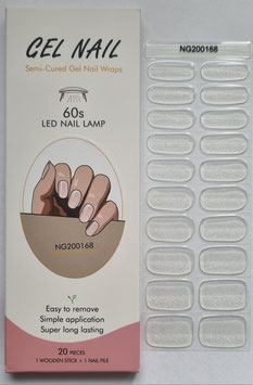 UV Gel Folien - Transparent Cat Eye