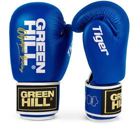 Wettkampfhandschuhe / blau, Green Hill ''Tiger''