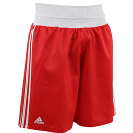 adidas Boxing Short, rot/weiß