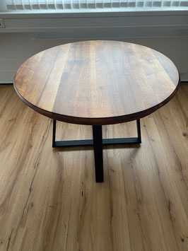 Aufbereiteter antiker Nussbaum Tisch#1