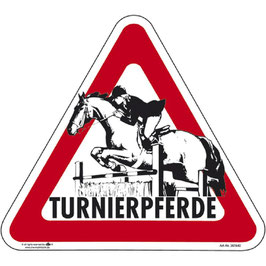 Aufkleber "Turnierpferde"