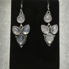 Boucles d'oreilles - Éclosion du Coeur