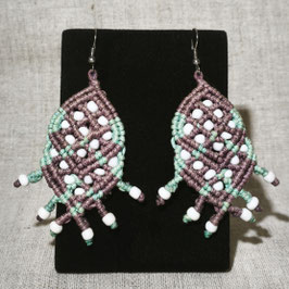 Boucles d’oreilles - Feuilles d’Âme
