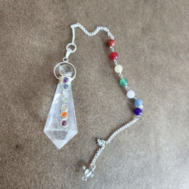 pendule en cristal de roche