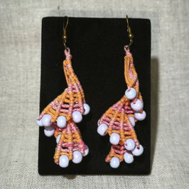 Boucles d'oreilles - solaire et féminin sacré