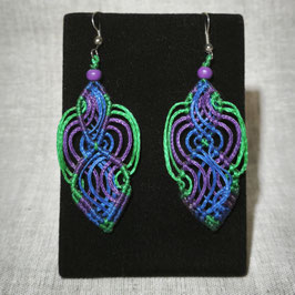 Boucles d’oreilles - Feuilles de l’Aura