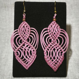 Boucles d’oreilles - Rose des Racines