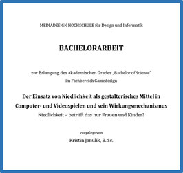 Niedlichkeit in Computer- und Videospielen