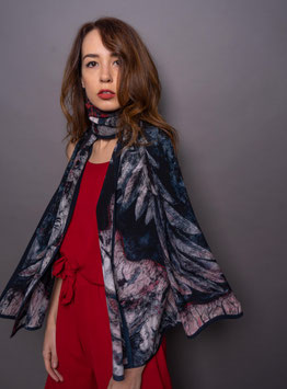 Hurly Burly Silk Shawl Scarf