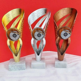 3er Serie Gold Silber Bronze Pokale Schützen Turnier