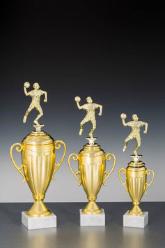 Figurencups Handball gold