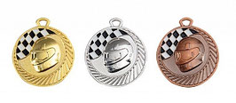 Motorsport Medaille 50mm inklusive Halsband