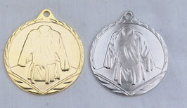 Judo Karate Kampfsport Medaille 45 mm inkl Halsband