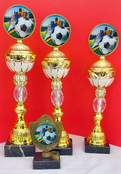 4erSerie Pokale für den Fußballsport - Bicolor